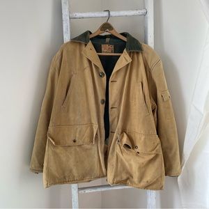 Vintage duck hunting canvas jacket